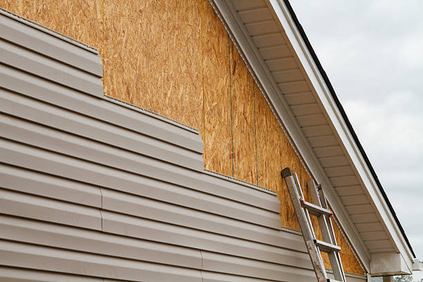 Professional Siding Contractor technician working in Seward, PA